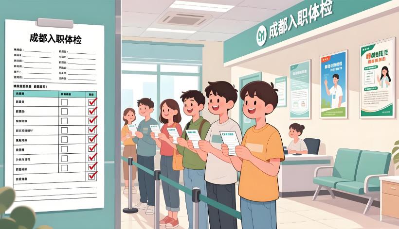 收好这份成都入职体检攻略，你还担心成都入职体检不合格吗？